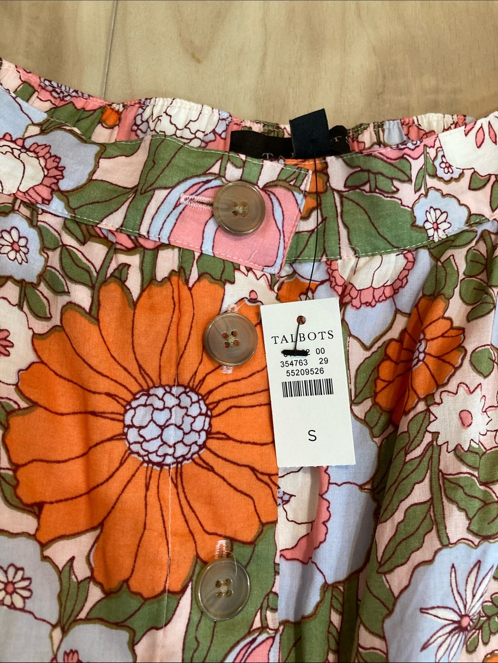Talbots 100% cotton skirt - Picture 3 of 10